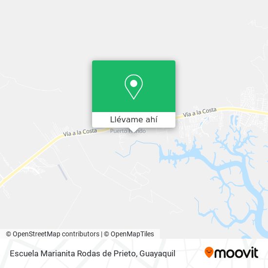 Mapa de Escuela Marianita Rodas de Prieto