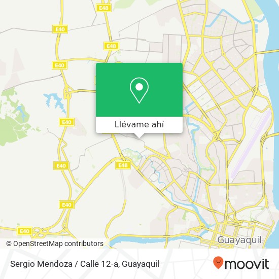 Mapa de Sergio Mendoza / Calle 12-a