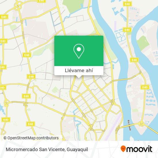 Mapa de Micromercado San Vicente