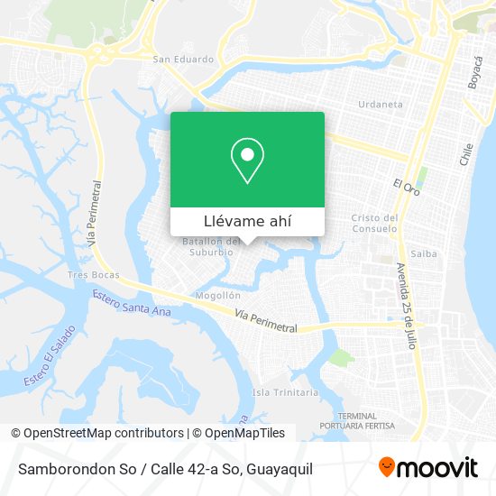 Mapa de Samborondon So / Calle 42-a So