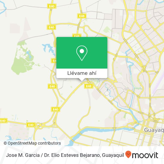 Mapa de Jose M. Garcia / Dr. Elio Esteves Bejarano