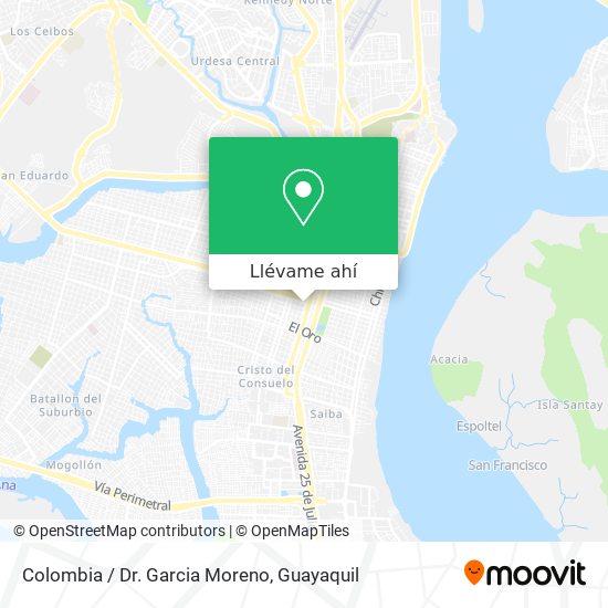 Mapa de Colombia / Dr. Garcia Moreno