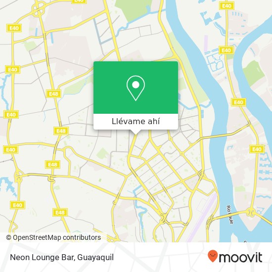 Mapa de Neon Lounge Bar