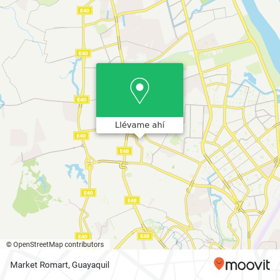 Mapa de Market Romart