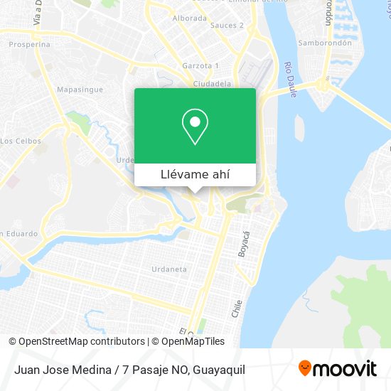 Mapa de Juan Jose Medina / 7 Pasaje NO