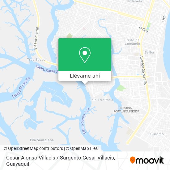 Mapa de César Alonso Villacis / Sargento Cesar Villacis