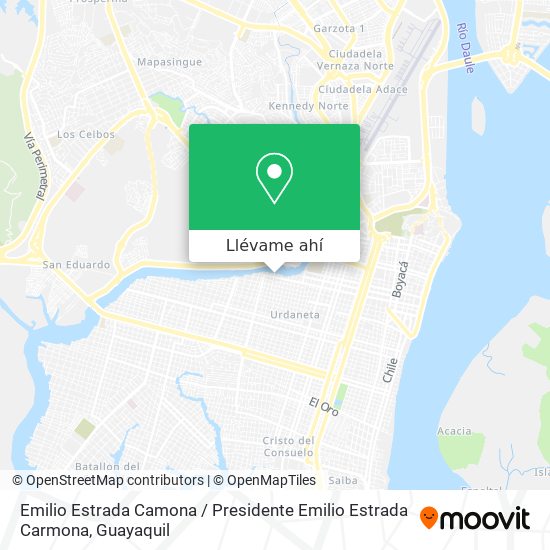 Mapa de Emilio Estrada Camona / Presidente Emilio Estrada Carmona