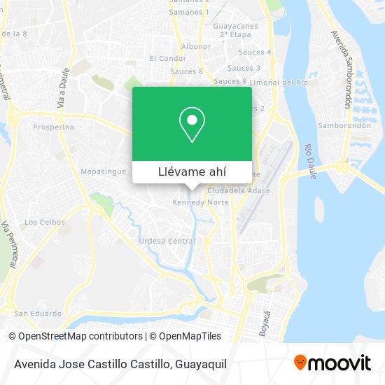 Mapa de Avenida Jose Castillo Castillo