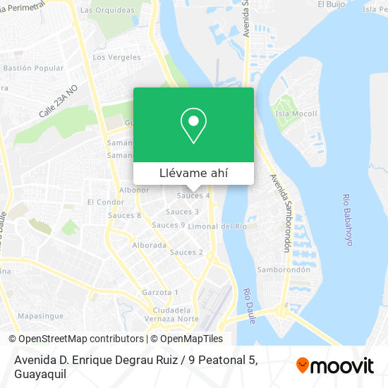 Mapa de Avenida D. Enrique Degrau Ruiz / 9 Peatonal 5