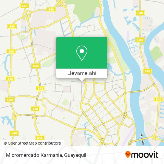 Mapa de Micromercado Karmania