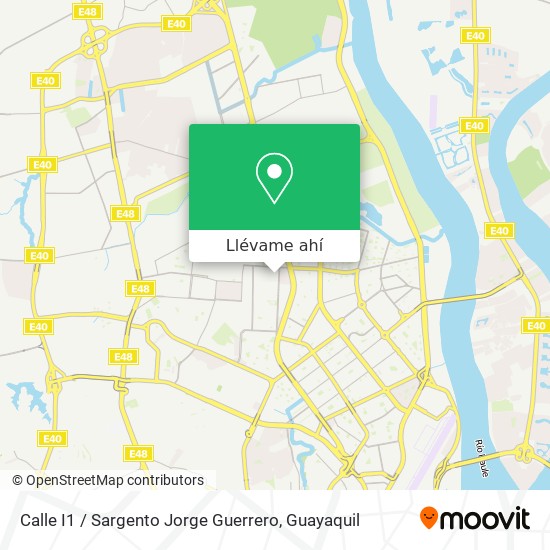 Mapa de Calle I1 / Sargento Jorge Guerrero