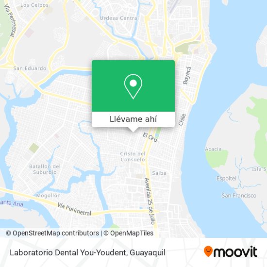 Mapa de Laboratorio Dental You-Youdent