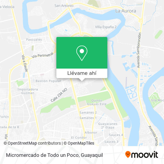 Mapa de Micromercado de Todo un Poco