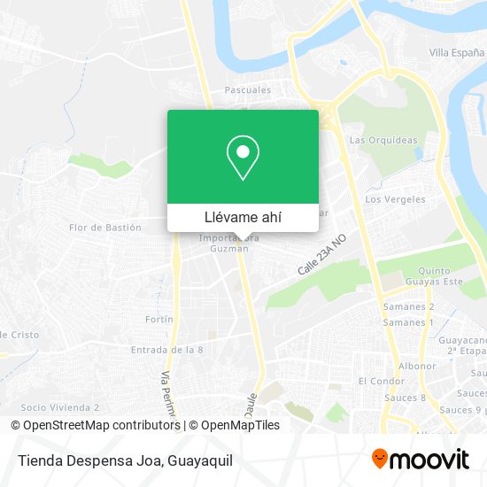 Mapa de Tienda Despensa Joa