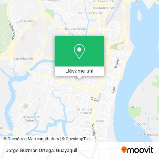 Mapa de Jorge Guzman Ortega