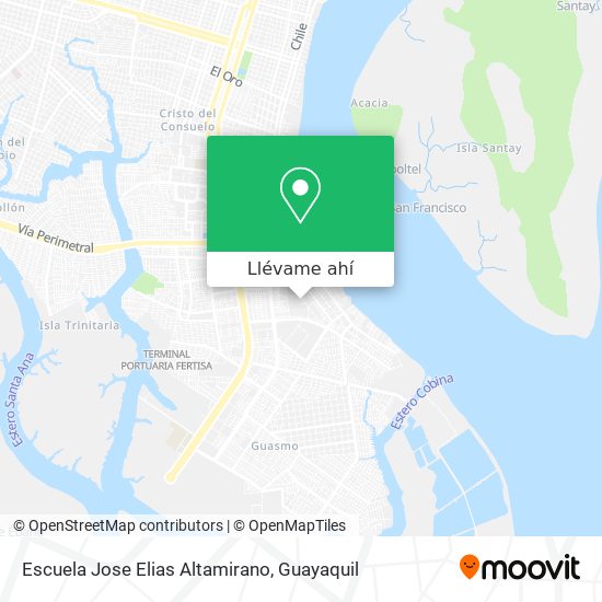 Mapa de Escuela Jose Elias Altamirano