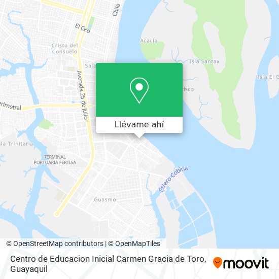 Mapa de Centro de Educacion Inicial Carmen Gracia de Toro