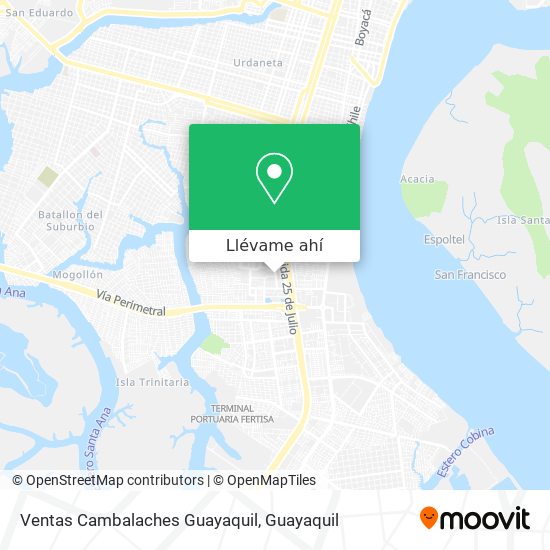 Mapa de Ventas Cambalaches Guayaquil