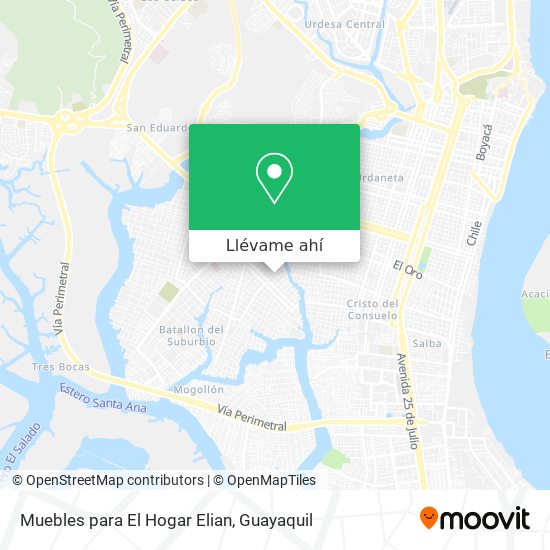 Mapa de Muebles para El Hogar Elian