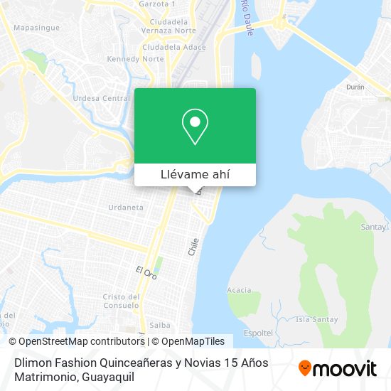 Mapa de Dlimon Fashion Quinceañeras y Novias 15 Años Matrimonio