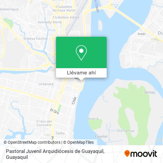 Mapa de Pastoral Juvenil Arquidiócesis de Guayaquil