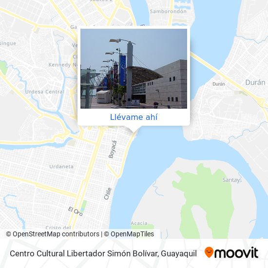Mapa de Centro Cultural Libertador Simón Bolívar