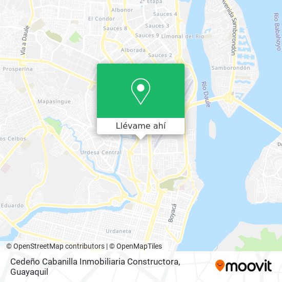 Mapa de Cedeño Cabanilla Inmobiliaria Constructora