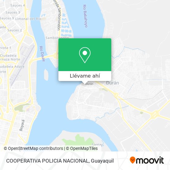 Mapa de COOPERATIVA POLICIA NACIONAL