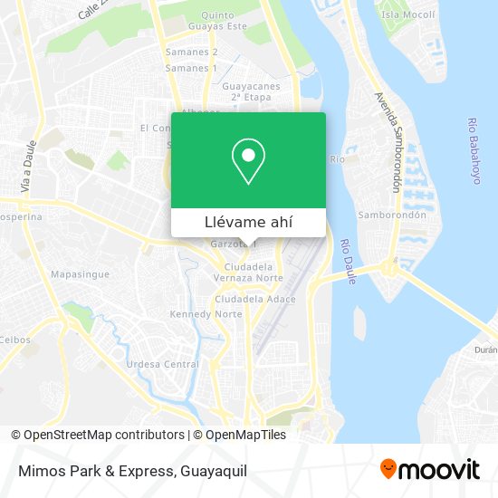 Mapa de Mimos Park & Express