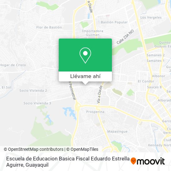 Mapa de Escuela de Educacion Basica Fiscal Eduardo Estrella Aguirre