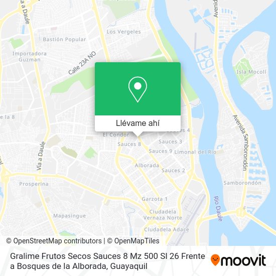 ¿Cómo llegar a Gralime Frutos Secos Sauces 8 Mz 500 Sl 26 Frente a