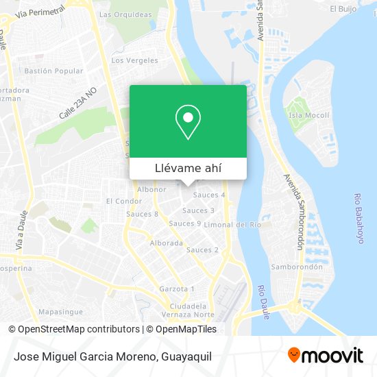Mapa de Jose Miguel Garcia Moreno
