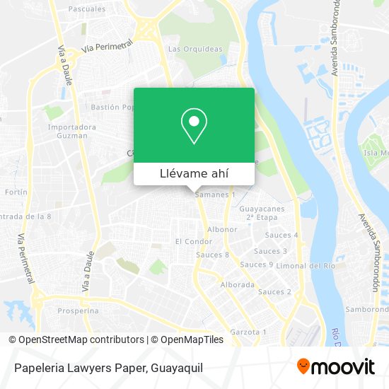 Mapa de Papeleria Lawyers Paper