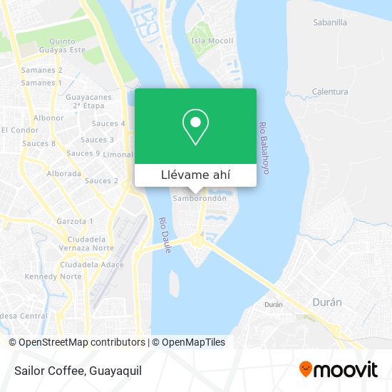 Mapa de Sailor Coffee