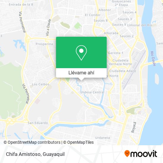 Mapa de Chifa Amistoso