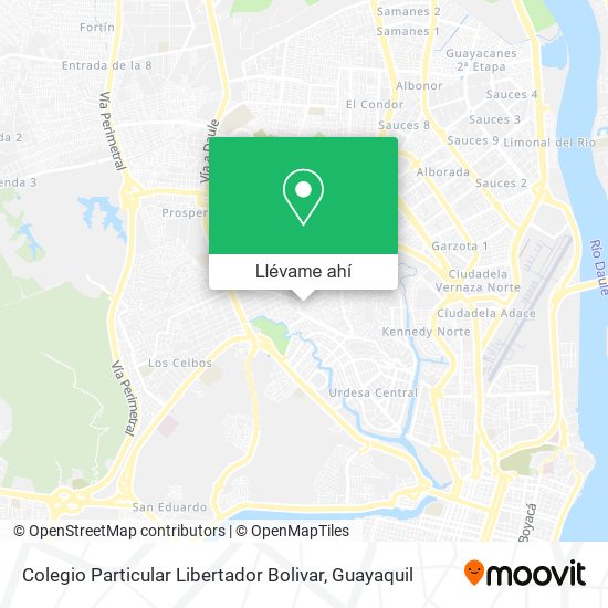 Mapa de Colegio Particular Libertador Bolivar
