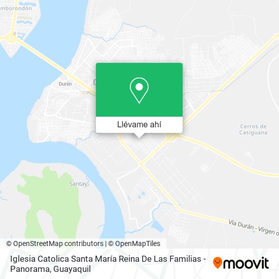 Mapa de Iglesia Catolica Santa María Reina De Las Familias - Panorama