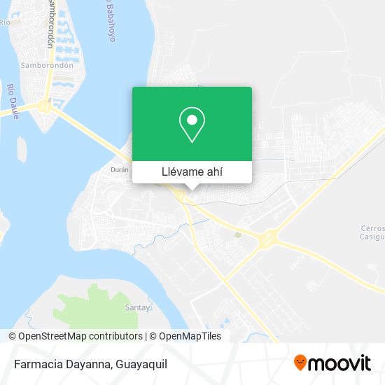 Mapa de Farmacia Dayanna