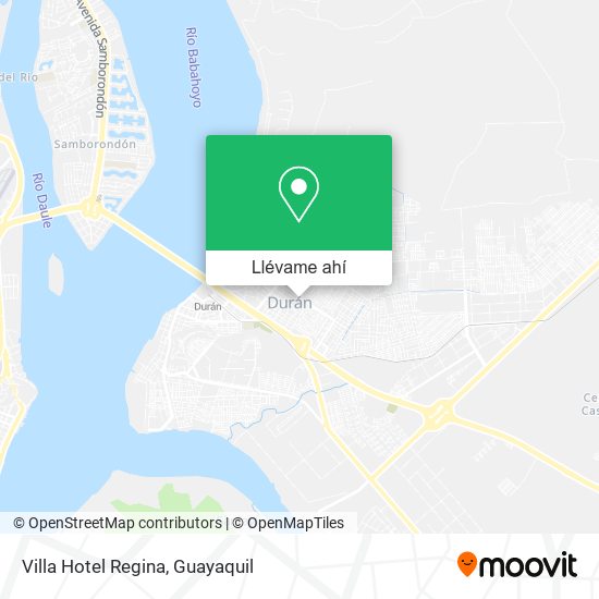 Mapa de Villa Hotel Regina