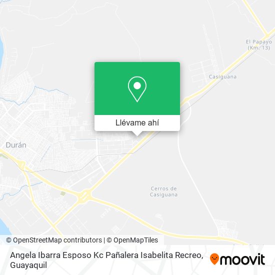 Mapa de Angela Ibarra Esposo Kc Pañalera Isabelita Recreo