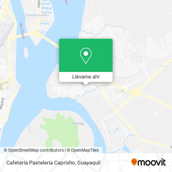 Mapa de Cafetería Pastelería Caprixho