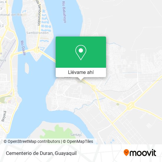 Mapa de Cementerio de Duran