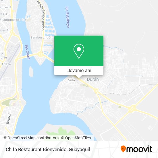 Mapa de Chifa Restaurant Bienvenido