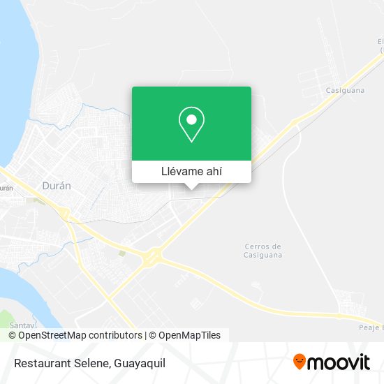 Mapa de Restaurant Selene