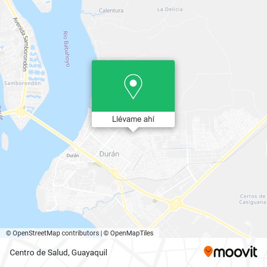 Mapa de Centro de Salud