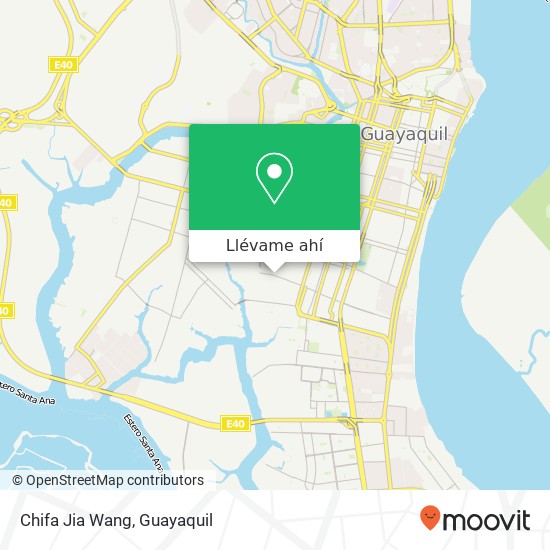 Mapa de Chifa Jia Wang