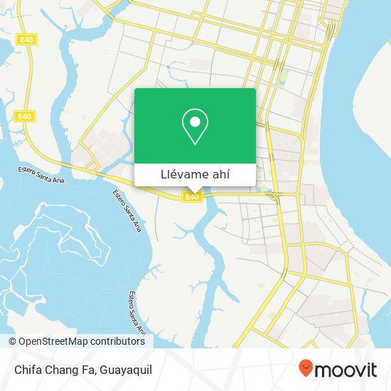 Mapa de Chifa Chang Fa