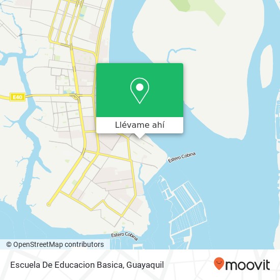 Mapa de Escuela De Educacion Basica
