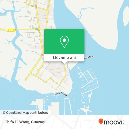 Mapa de Chifa Di Wang