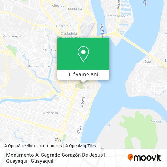 Mapa de Monumento Al Sagrado Corazón De Jesús | Guayaquil